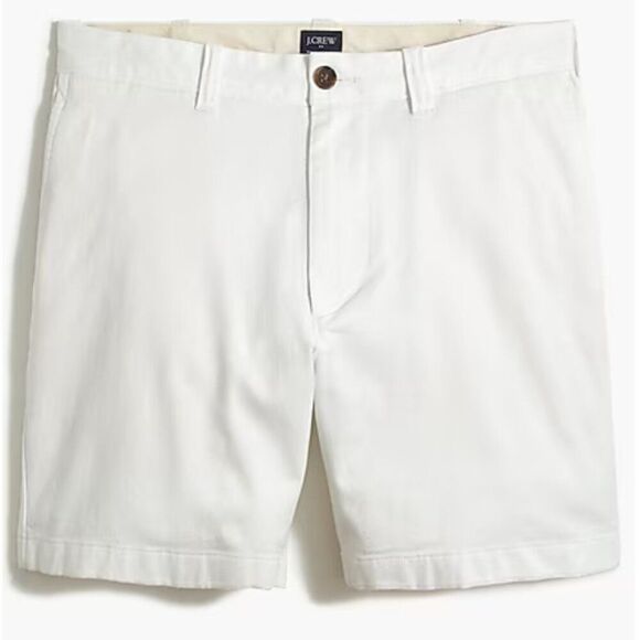 J. Crew LO923 7" Flex Chino Short For Men white NWT size 30 - Picture 4 of 12
